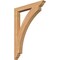 Ekena Millwork Thorton Traditional Smooth Bracket, Western Red Cedar, 3 1/2"W x 30"D x 42"H BKT04X30X42THR01SWR - alternate 1